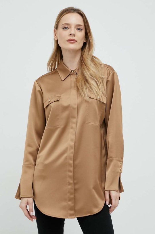 BOSS koszula regular beżowy 50482468