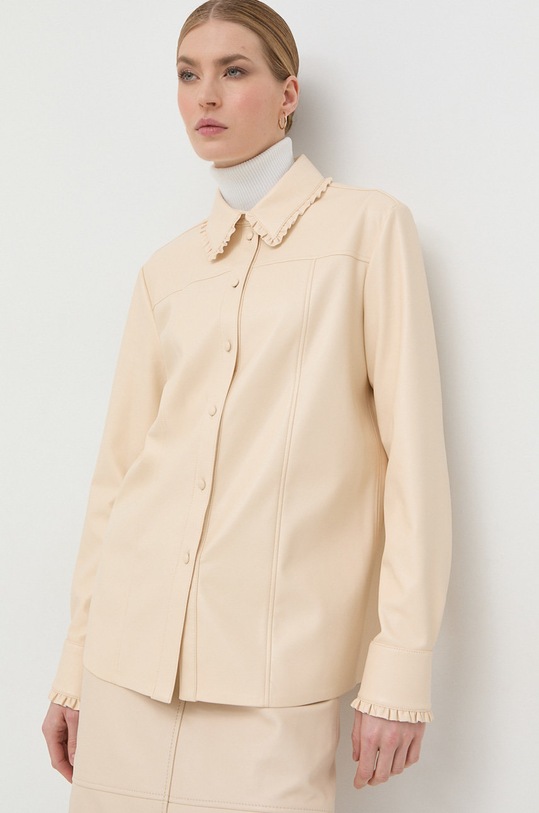 Košile BOSS béžová 50485819