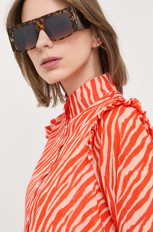 Košeľa Notes du Nord oranžová 13156