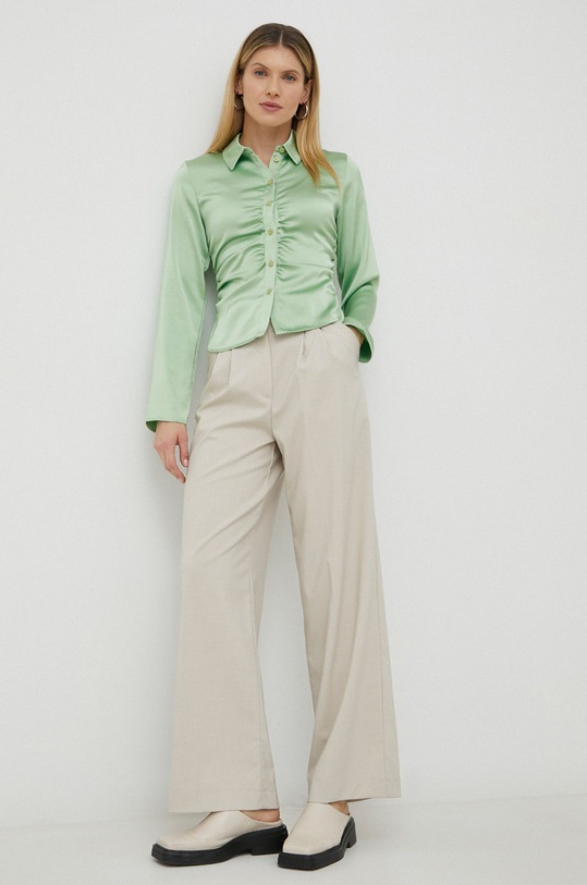 Samsoe Samsoe koszula F22400082 zielony SS23