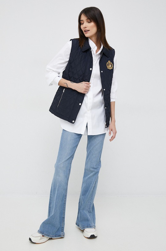 Polo Ralph Lauren koszula bawełniana 211891422 biały AW24