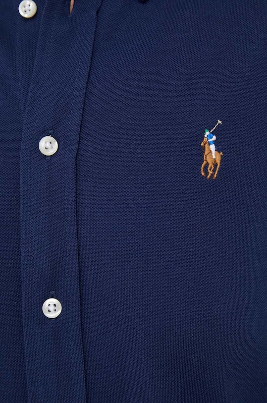 Polo Ralph Lauren koszula bawełniana 211664427 granatowy