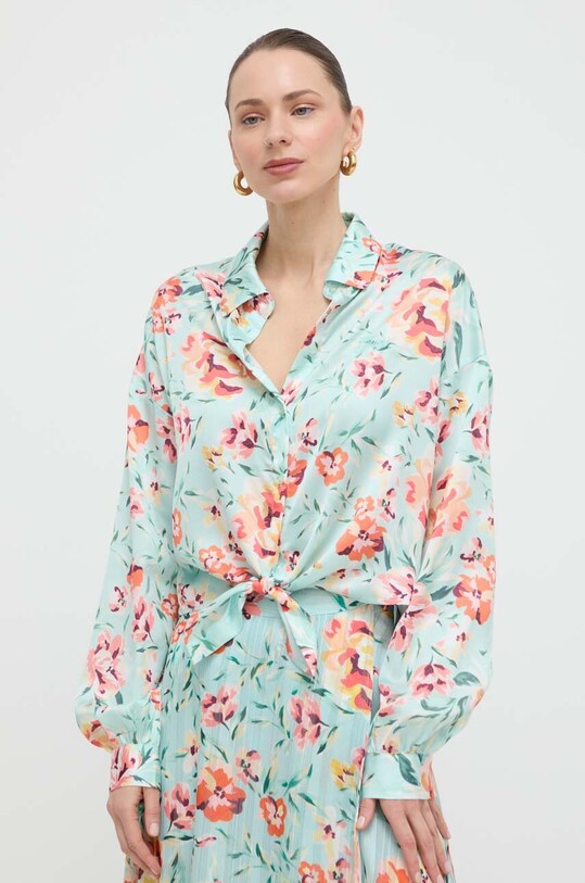 Сорочка Guess W3GH93.WD8G2 зелений