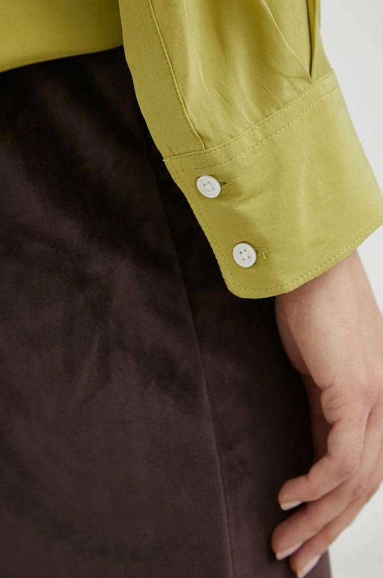 Levi's koszula jedwabna A3362.0011 zielony