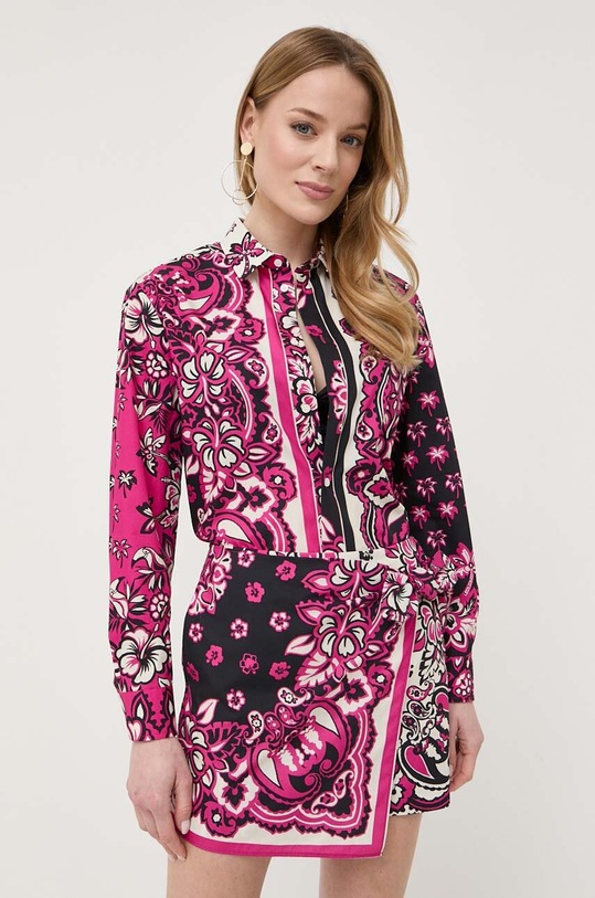 Red Valentino camicia in cotone rosa 2R0ABL456SM