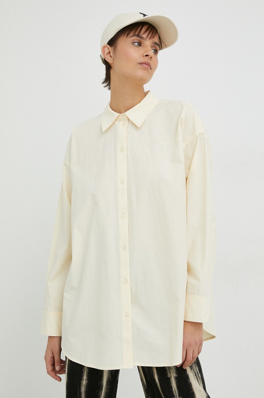 Bavlnená košeľa Résumé béžová 17200951