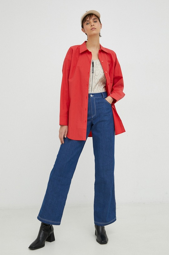 Košile Résumé 17200951 červená AW23