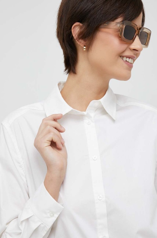 Pepe Jeans koszula bawełniana Ellase beżowy PL304470.800