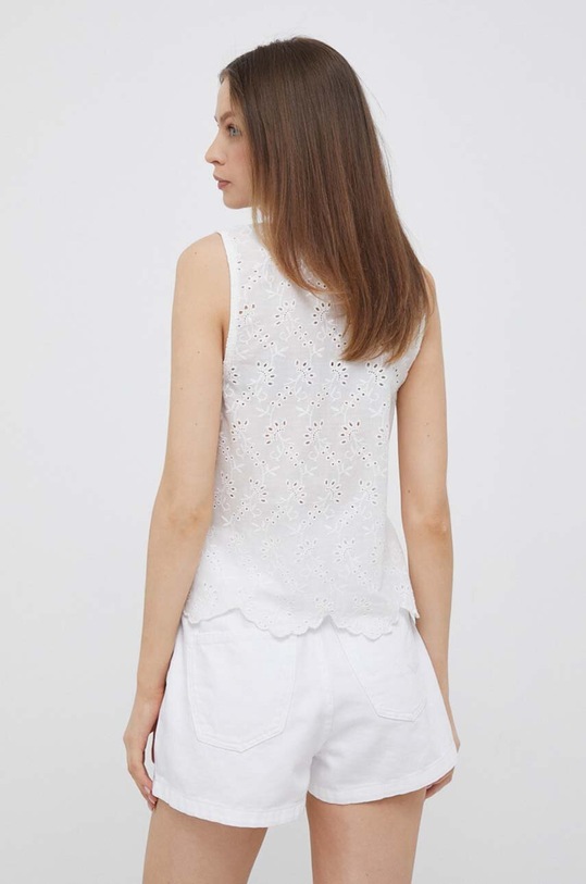 Odzież Pepe Jeans koszula bawełniana Eris PL304553.800 biały