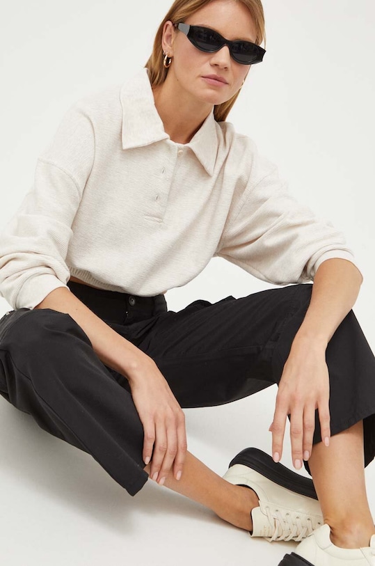 Кофта American Vintage без капюшона бежевий ZAO03AE23