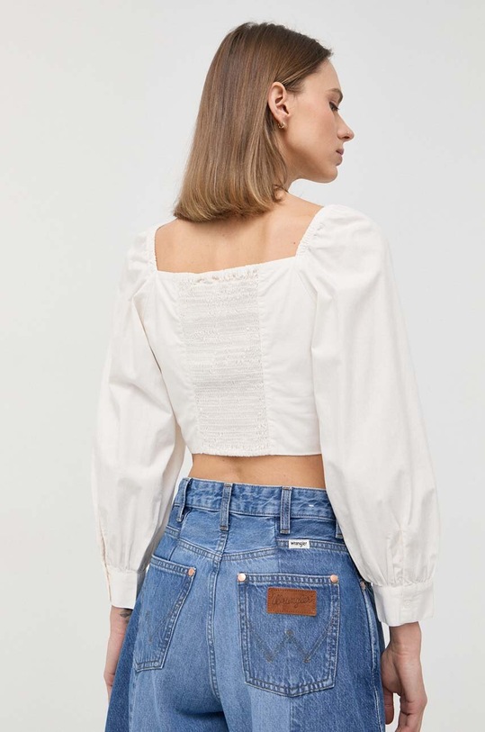 Odzież Levi's bluzka bawełniana A4884.0000 biały