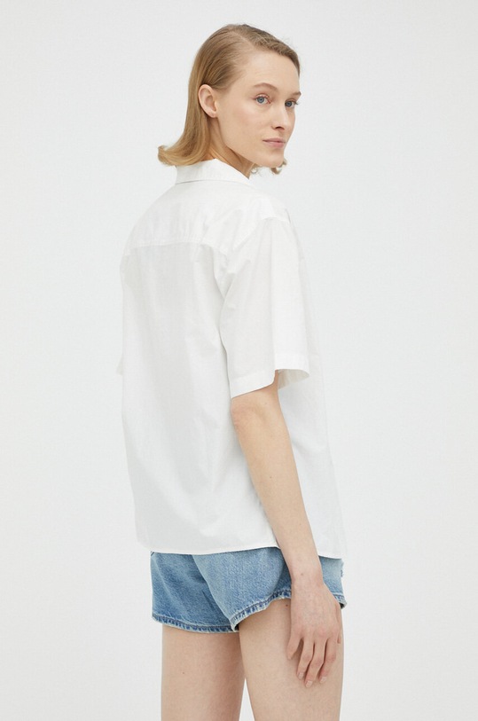 Odzież Levi's koszula bawełniana A4576.0001 biały