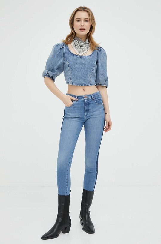Levi's bluzka jeansowa A4600.0000 niebieski SS23