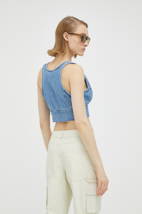 Džínsový top Levi's modrá A4881.0000