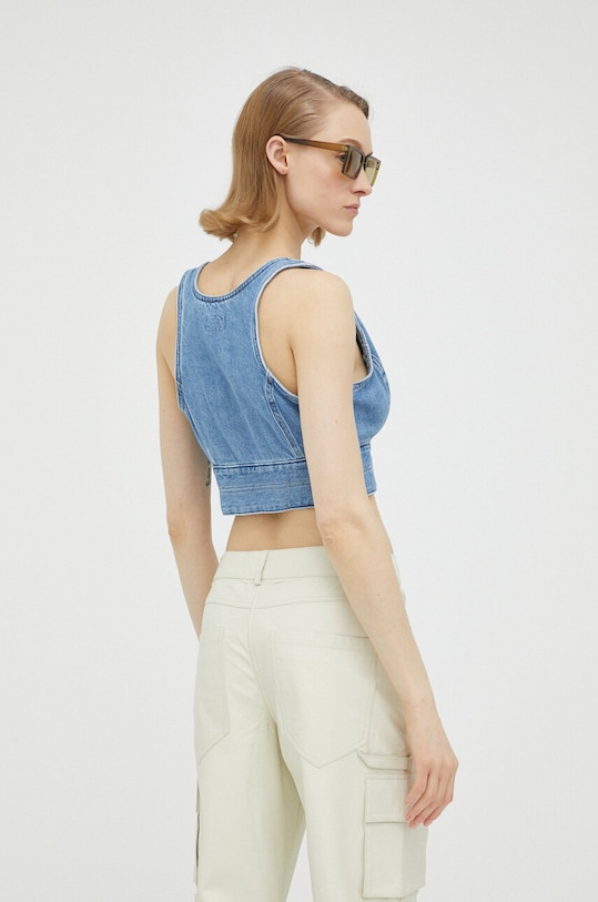 Levi's top jeansowy niebieski A4881.0000