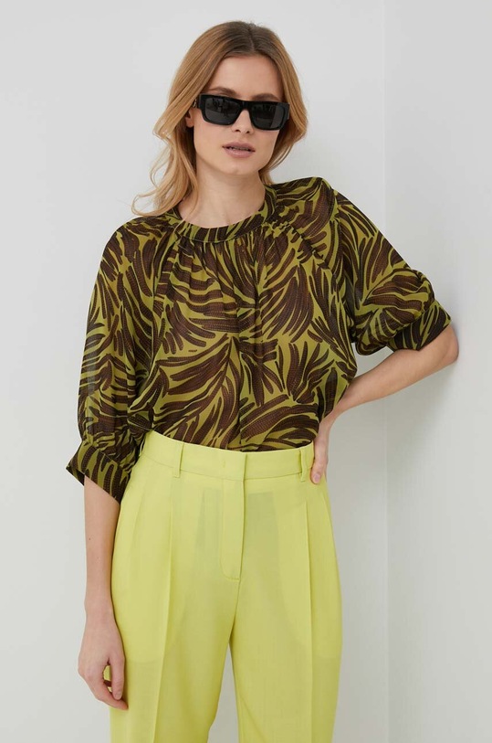 Sisley bluzka zielony 5W7XLQ03N.63D