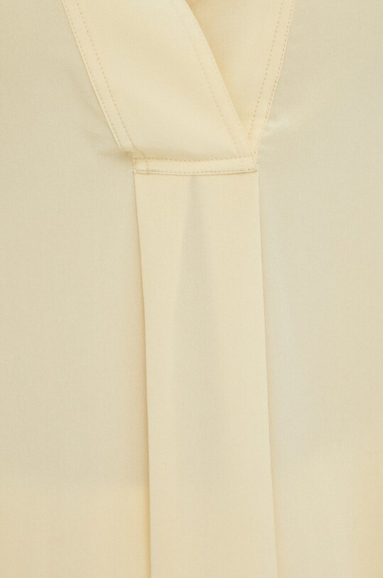 By Malene Birger bluza de matase Q71256014 galben