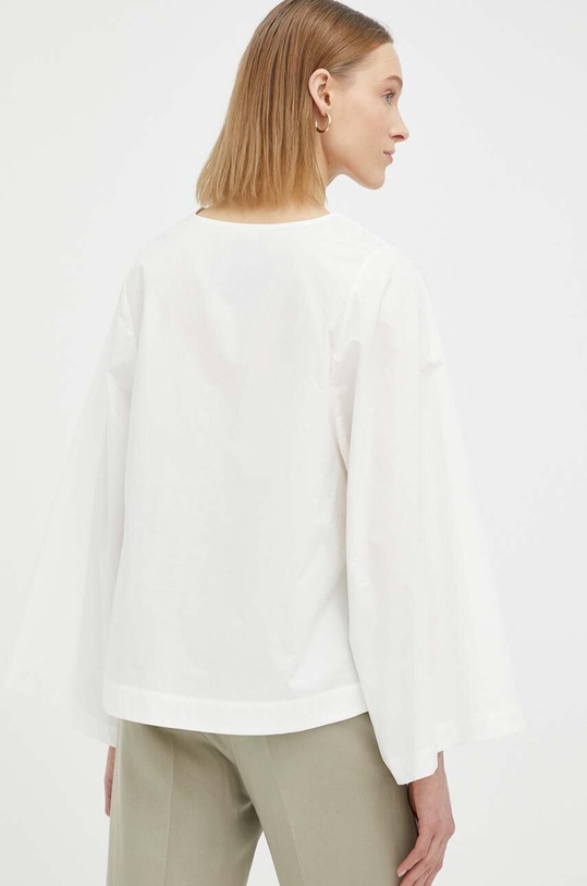 Odzież By Malene Birger bluzka bawełniana Kamill Q71873009 beżowy