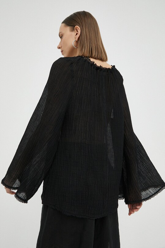 Odzież By Malene Birger bluzka Q71587001 czarny