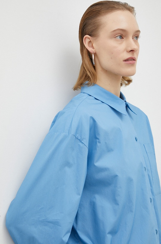 Herskind koszula bawełniana Henriette 4704610 niebieski