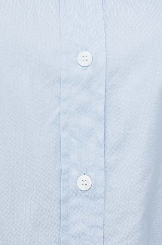 Βαμβακερό πουκάμισο Tommy Hilfiger WW0WW37989.PPYX μπλε SS23