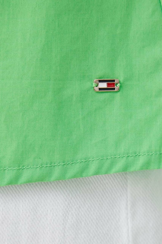Košile Tommy Hilfiger WW0WW38616.PPYX zelená