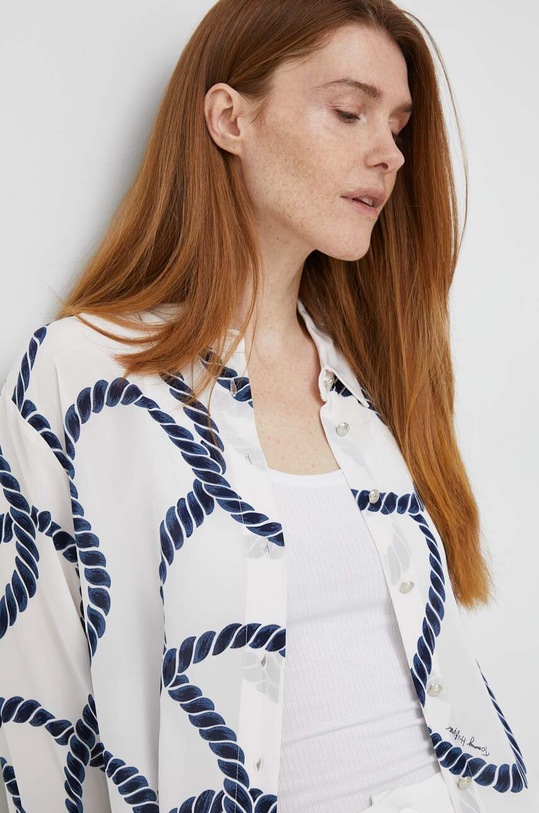 Tommy Hilfiger koszula WW0WW39337.PPYX biały