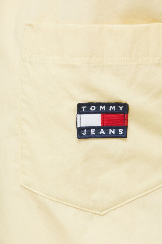 Tommy Jeans koszula bawełniana DW0DW15199.PPYX żółty