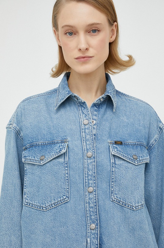 Lee camasa jeans albastru L51FHLB20