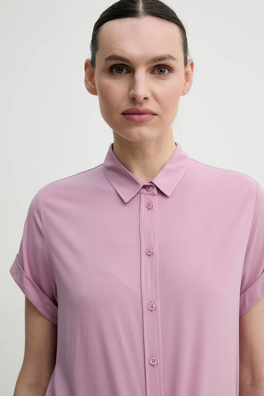 Košile Samsoe Samsoe MAJAN fialová F19123672