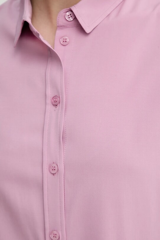 Košile Samsoe Samsoe MAJAN F19123672 fialová