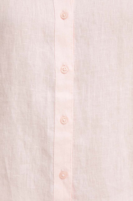 Lauren Ralph Lauren koszula lniana 200699152 różowy