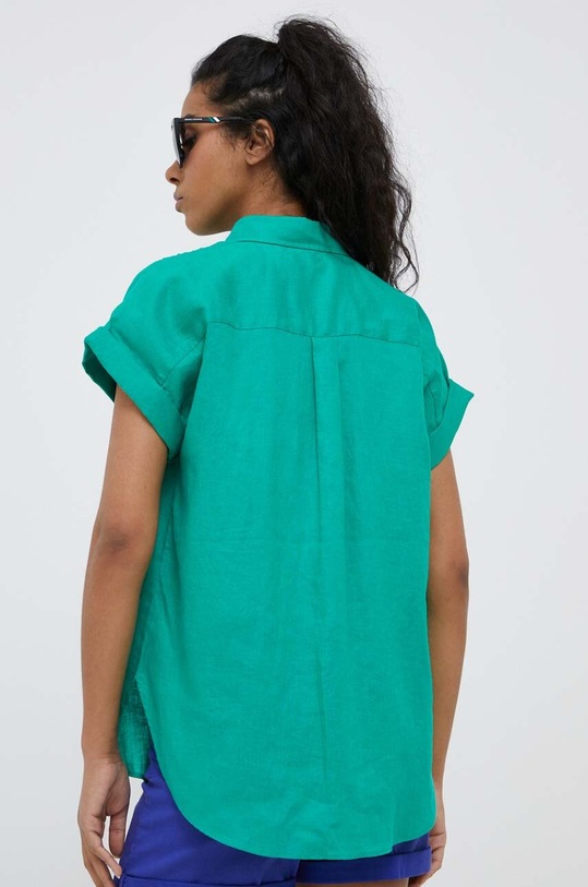 Odjeća Lanena košulja Lauren Ralph Lauren 200699152 zelena