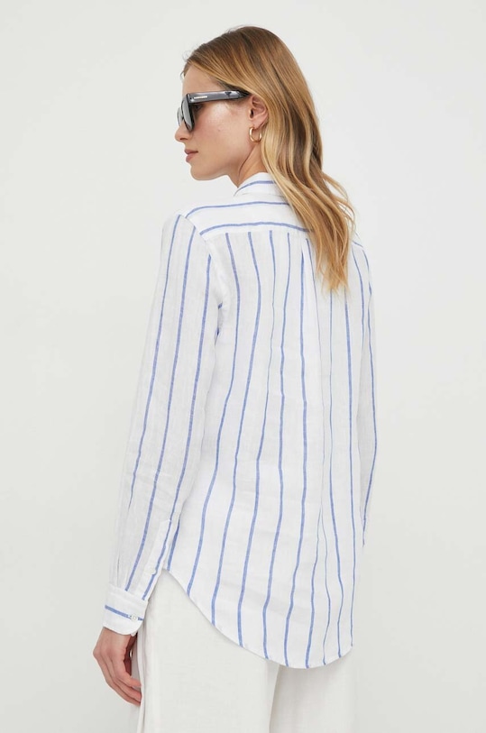 Polo Ralph Lauren koszula lniana biały 211910644