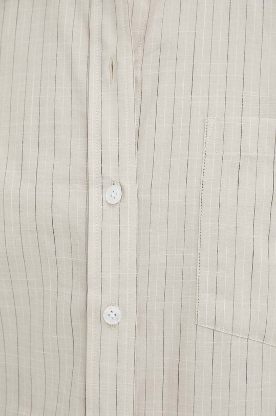 Βαμβακερό πουκάμισο Lovechild Elotta 600.3284 μπεζ SS23