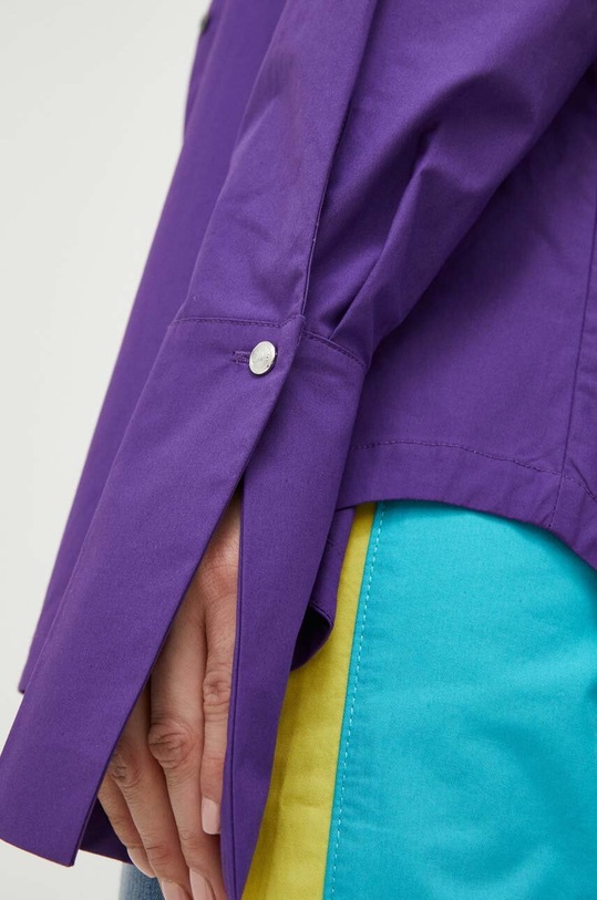 Хлопковая рубашка Patrizia Pepe 2C1458.A278