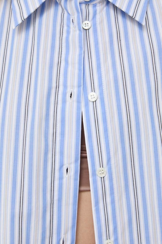 Patrizia Pepe koszula bawełniana 2C1458.A286 niebieski SS23