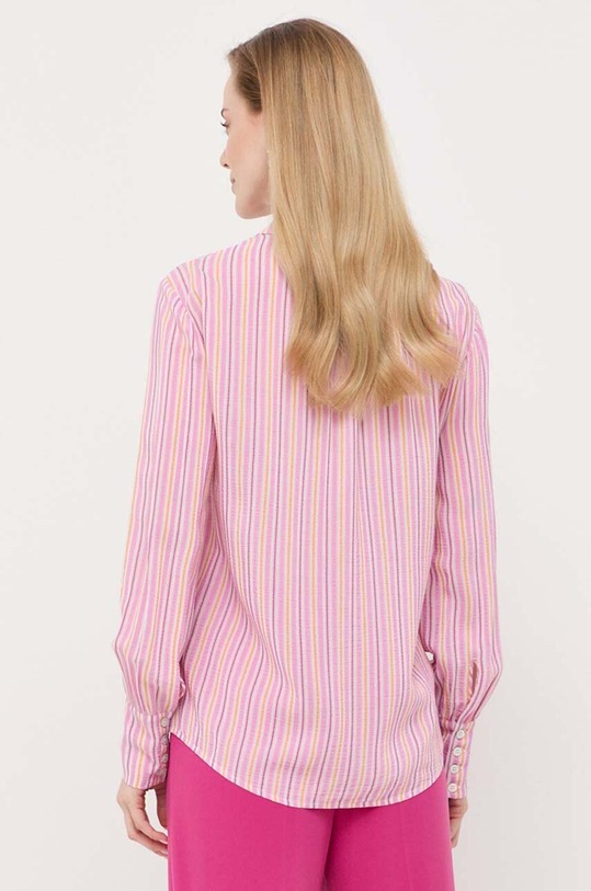 Oblačila Srajca s primesjo svile Patrizia Pepe 2C1492.A261 roza