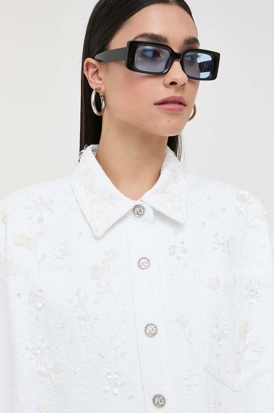 Τζιν πουκάμισο Miss Sixty λευκό 6T1XJ0340000