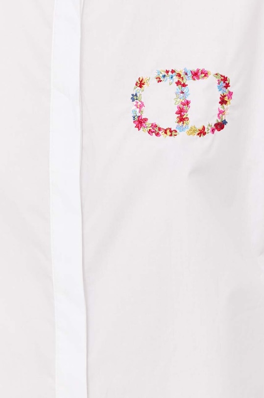 Twinset koszula bawełniana 231TP2414 biały