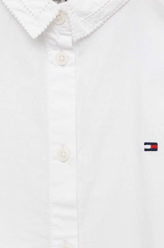 Lány Tommy Hilfiger gyerek ing pamutból KG0KG07030.PPYX fehér
