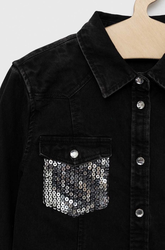 Lány Guess gyerek farmerdzseki J3RH00.D4IC0.PPYX fekete