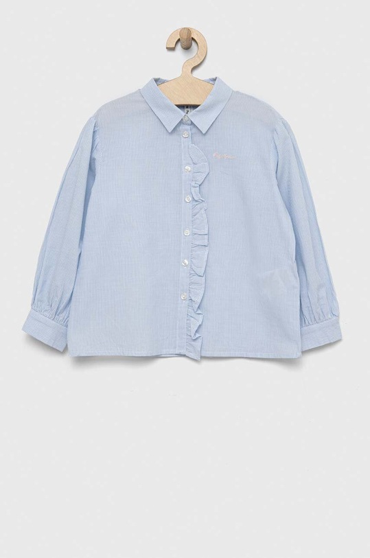 Pepe Jeans koszula bawełniana dziecięca wzorzyste niebieski PG301612