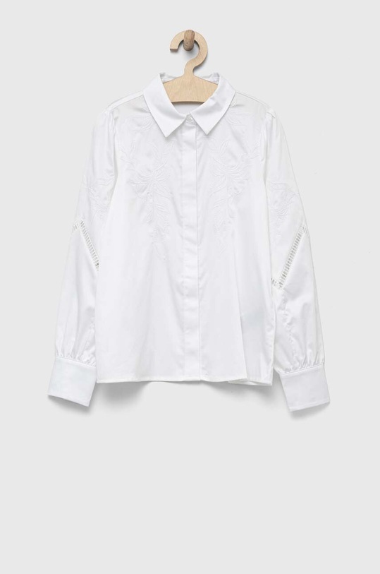 Guess koszula dziecięca długi biały J3GH13.WAF10.PPYX