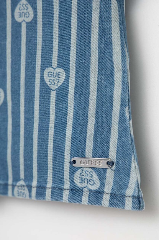 Девочка Детская джинсовая рубашка Guess K3GH03.D5160.PPYX голубой