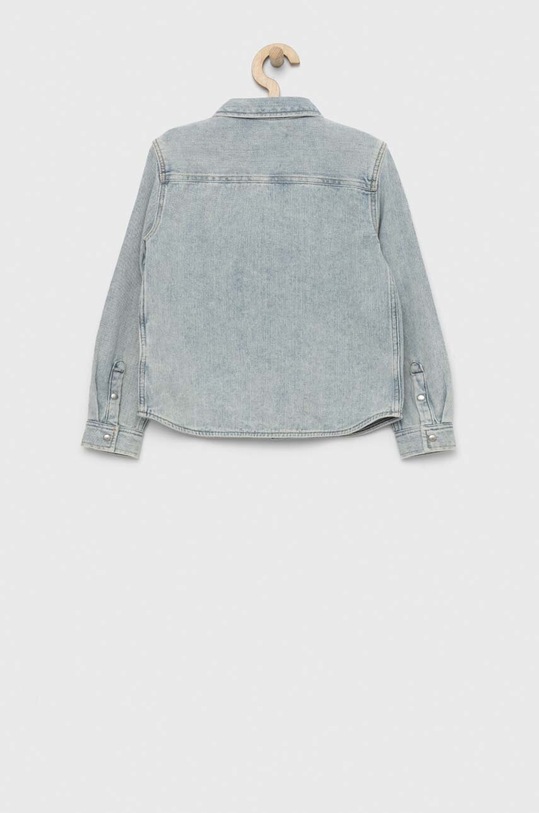 Calvin Klein Jeans koszula jeansowa dziecięca IU0IU00406.PPYX niebieski SS23