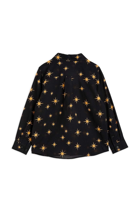 Mini Rodini gyerek ing pamutból 2312010199 fekete SS23