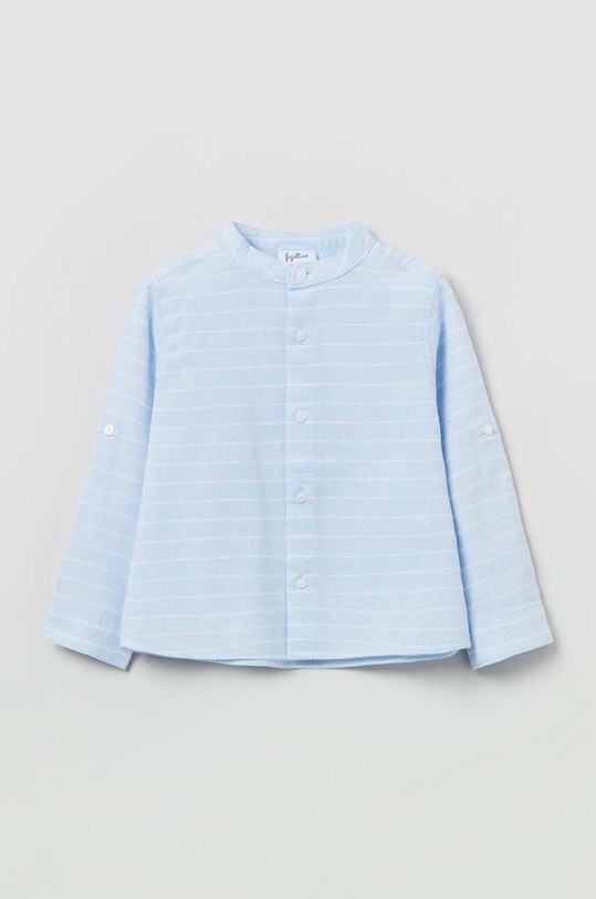 OVS koszula niemowlęca casual niebieski 1711380.Boy.9.36months.