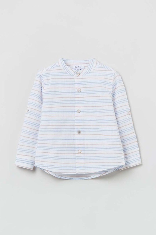 OVS koszula niemowlęca wzorzyste biały 1711785.Boy.9.36months.