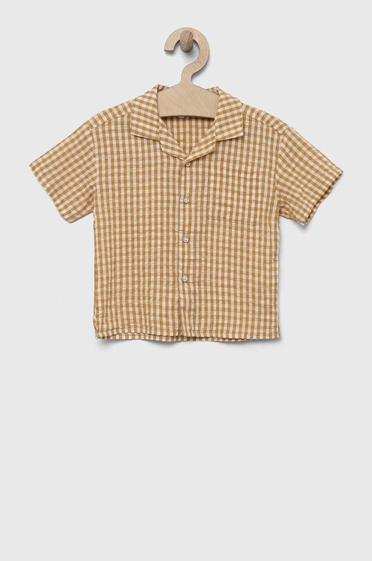 OVS maglia neonato/a a quadri arancione 1759235.Boy.9.36months.
